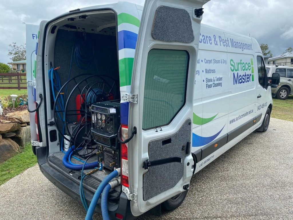 The truck-mounted rig