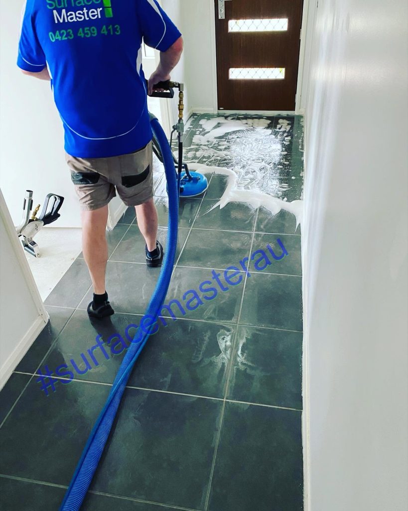 Bathroom tiles mid clean