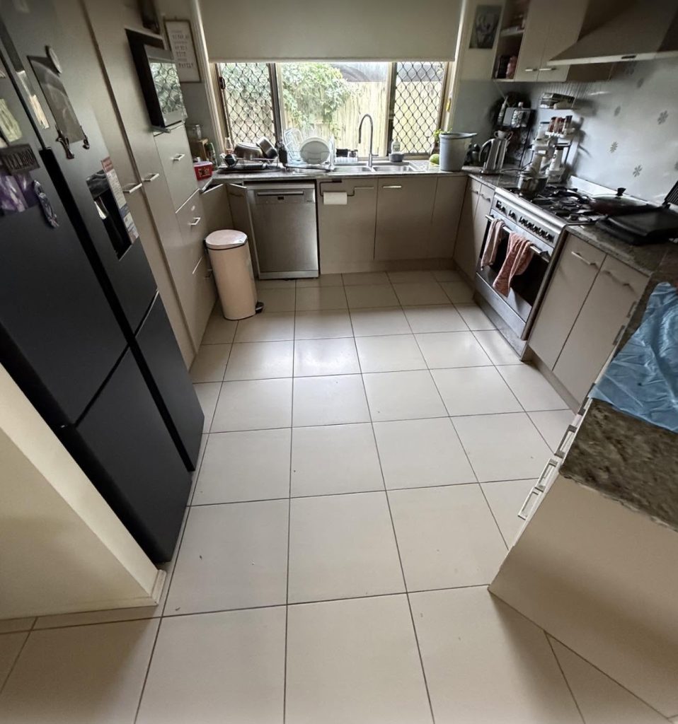 Kitchen floor refreshed