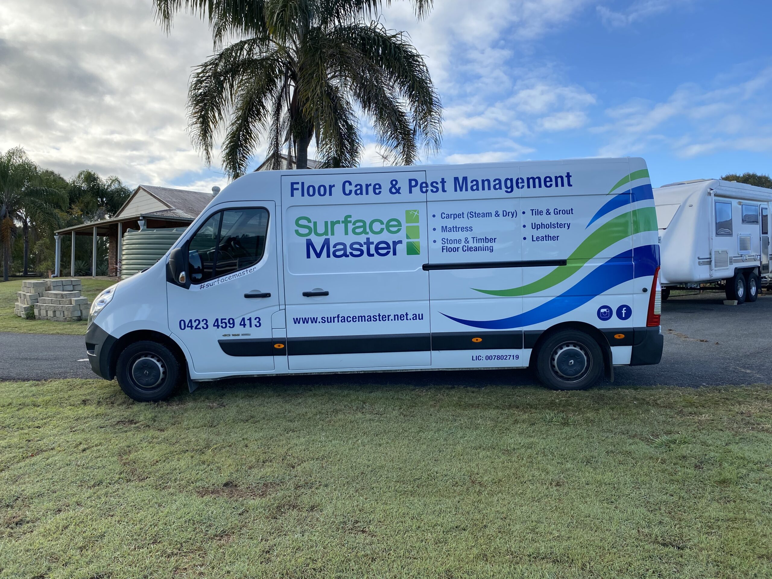 The Surface Master van