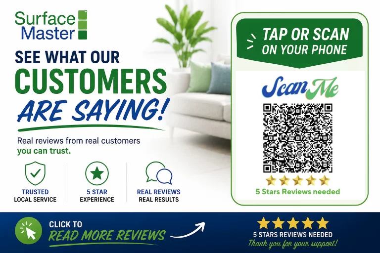 Scan to read and leave Google reviews