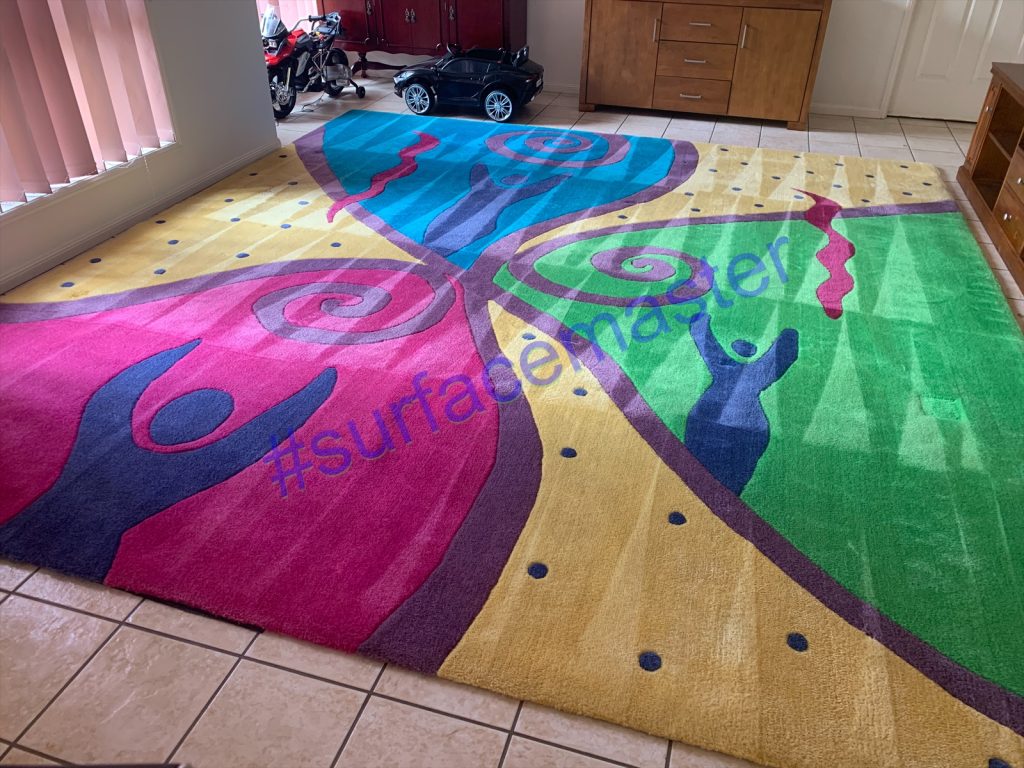 Rug refreshed